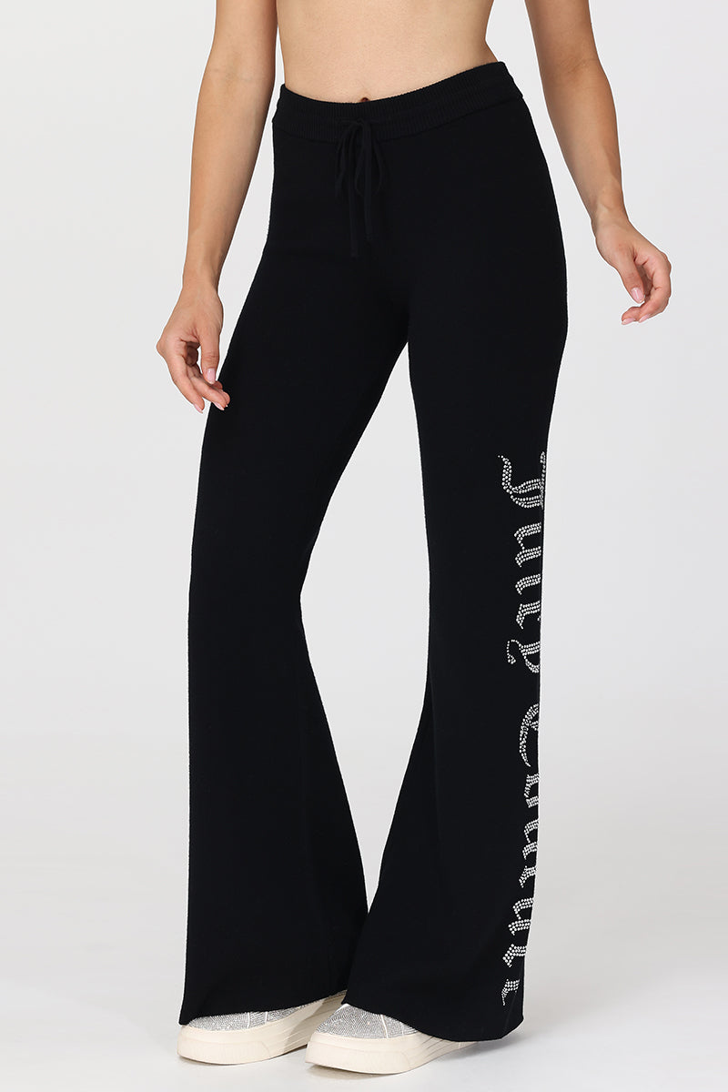 Knit Flare Pants - Image 4