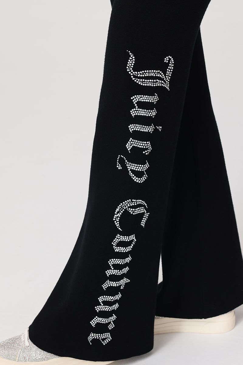 Knit Flare Pants - Image 3