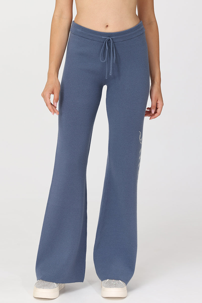 Knit Flare Pants - Image 4