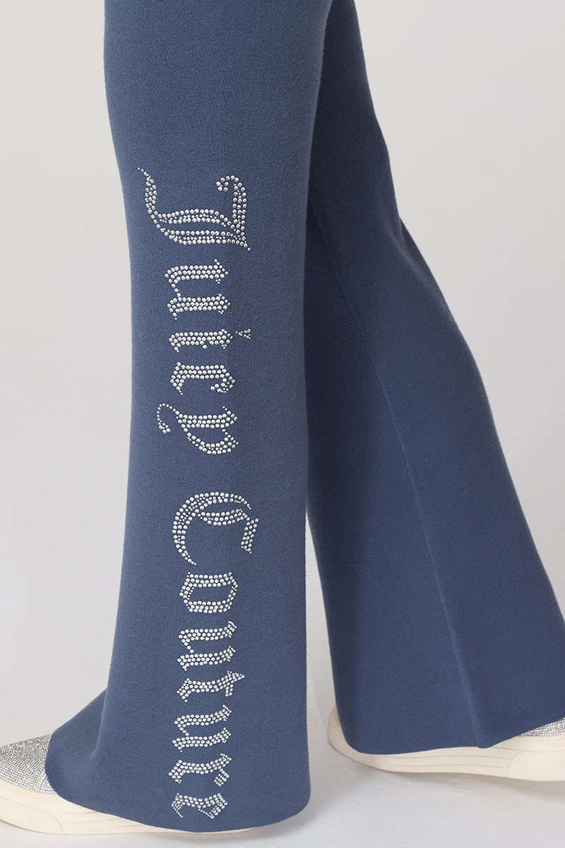 Knit Flare Pants - Image 3