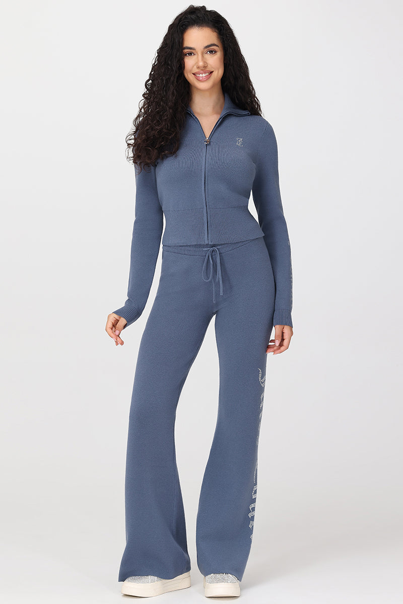 Small Bling Knit Cropped Jacket - Image 6