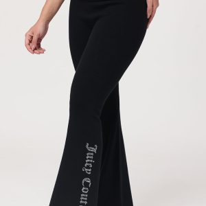 Fold Over Knit Wide Leg Pants