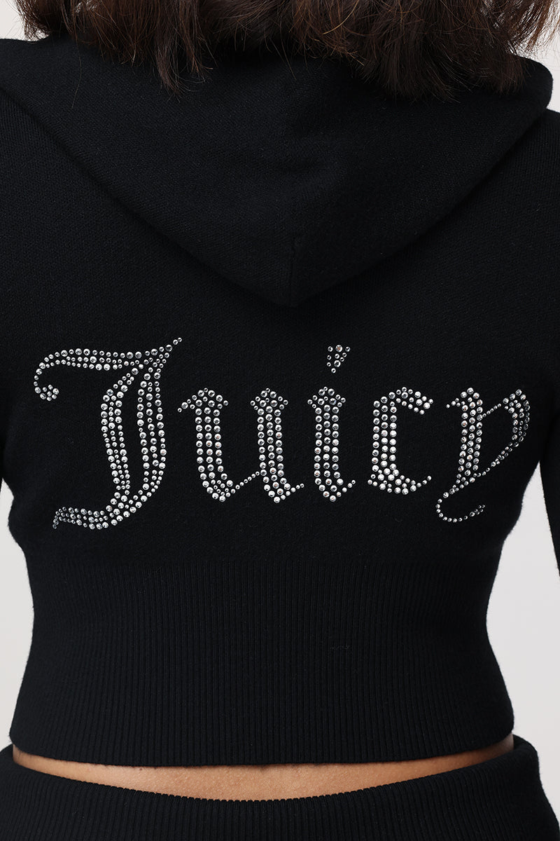 Big Bling Knit Hoodie - Image 3