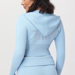 Big Bling Knit Hoodie