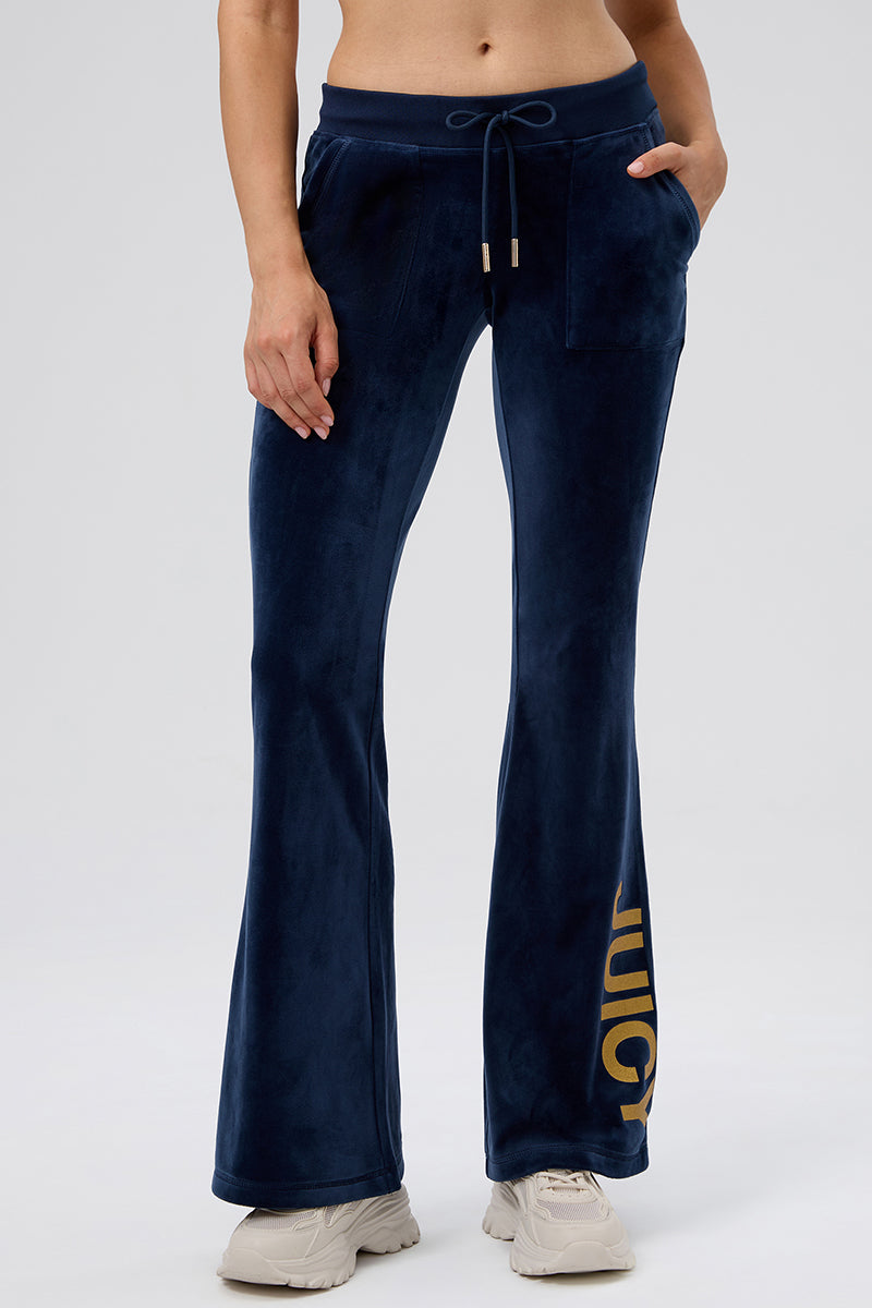 30th Birthday Snap Pocket Velour Pants - Image 5