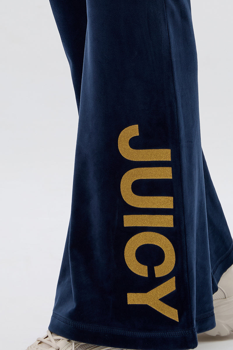 30th Birthday Snap Pocket Velour Pants - Image 3