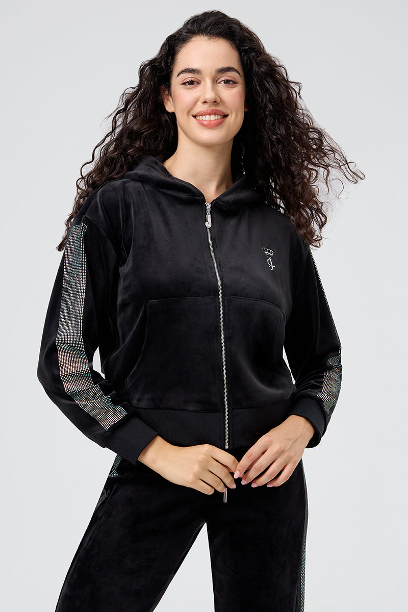 30th Birthday Relaxed Scottie Velour Hoodie - Image 6