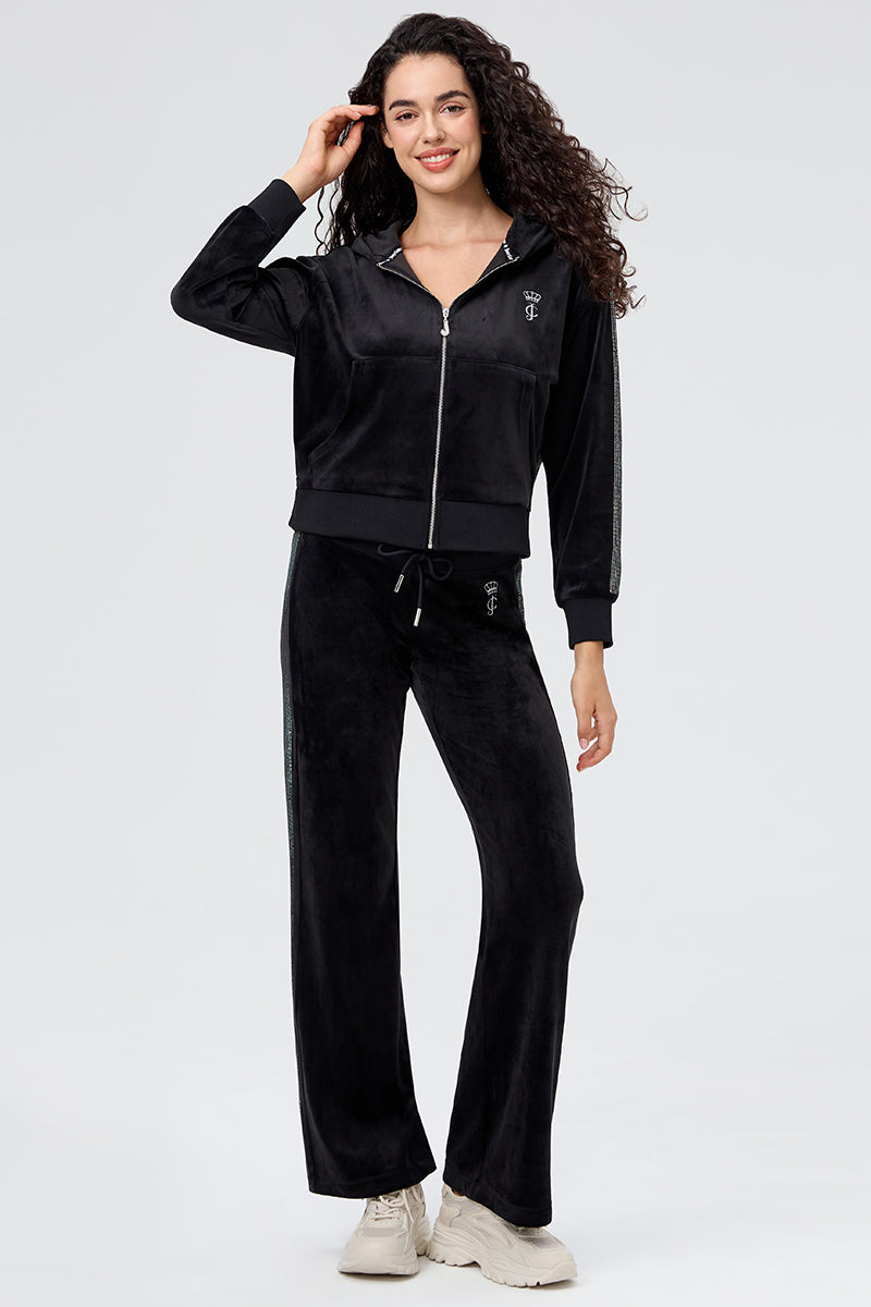 30th Birthday Relaxed Scottie Velour Hoodie - Image 7