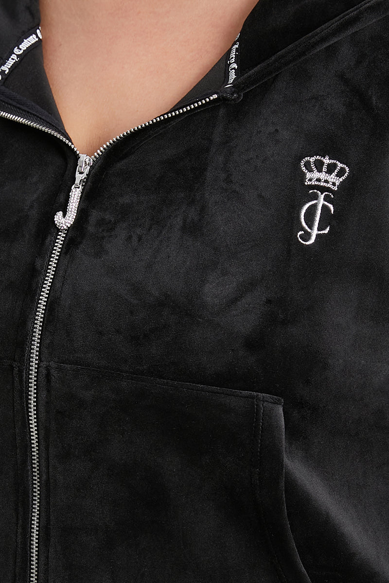 Plus-Size 30th Birthday Relaxed Scottie Velour Hoodie - Image 5