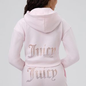 30th Birthday Ombre Fleece Cropped Hoodie