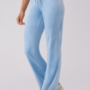 Angel Couture Big Bling Velour Track Pants