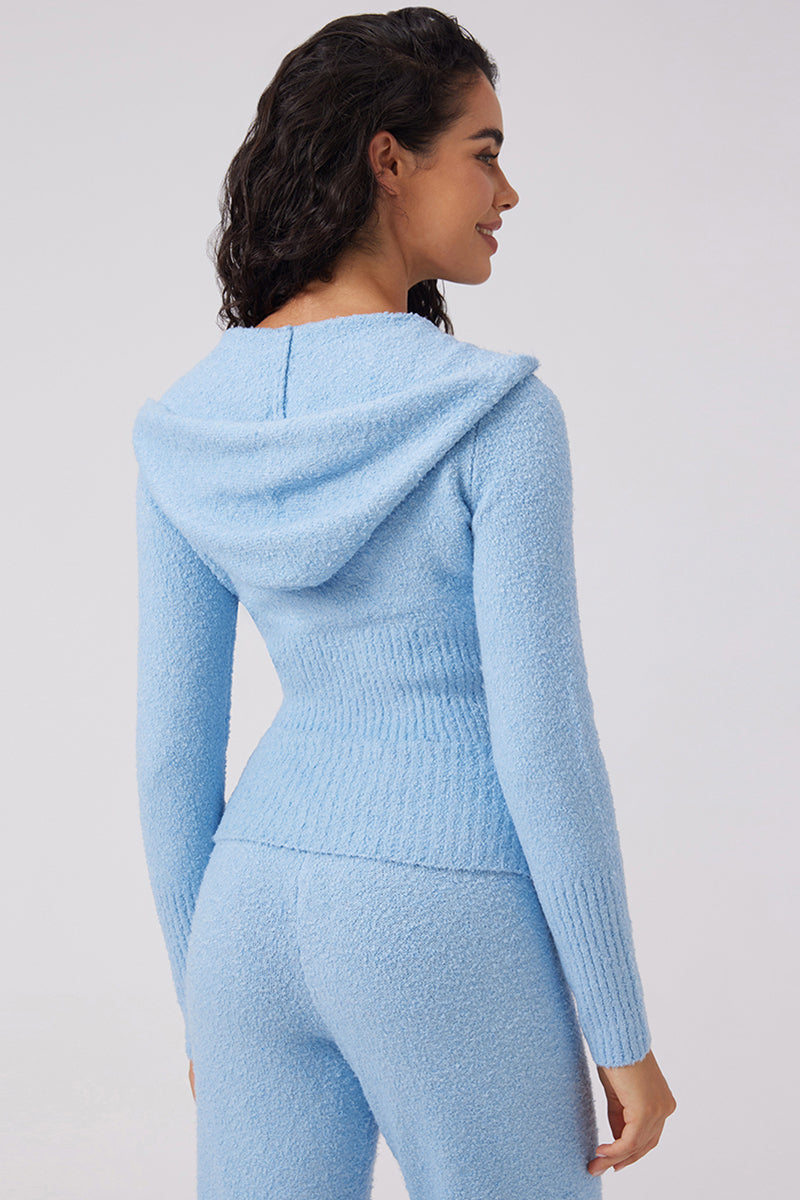 Angel Couture Knitwear Patch Hoodie - Image 2