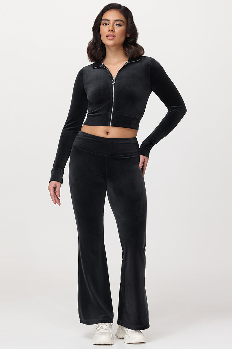 Cropped Mockneck Jacket - Image 5