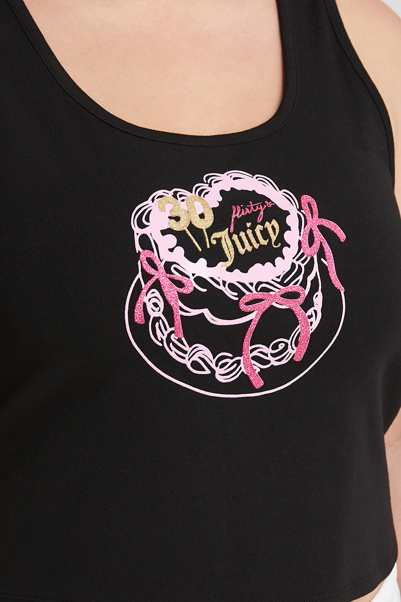 Plus-Size 30th Birthday Cake Tank - Image 3