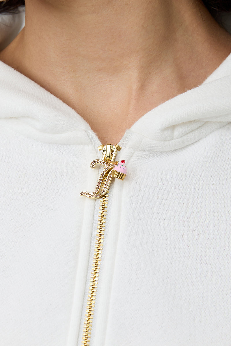 30th Birthday Ombre Fleece Cropped Hoodie - Image 5