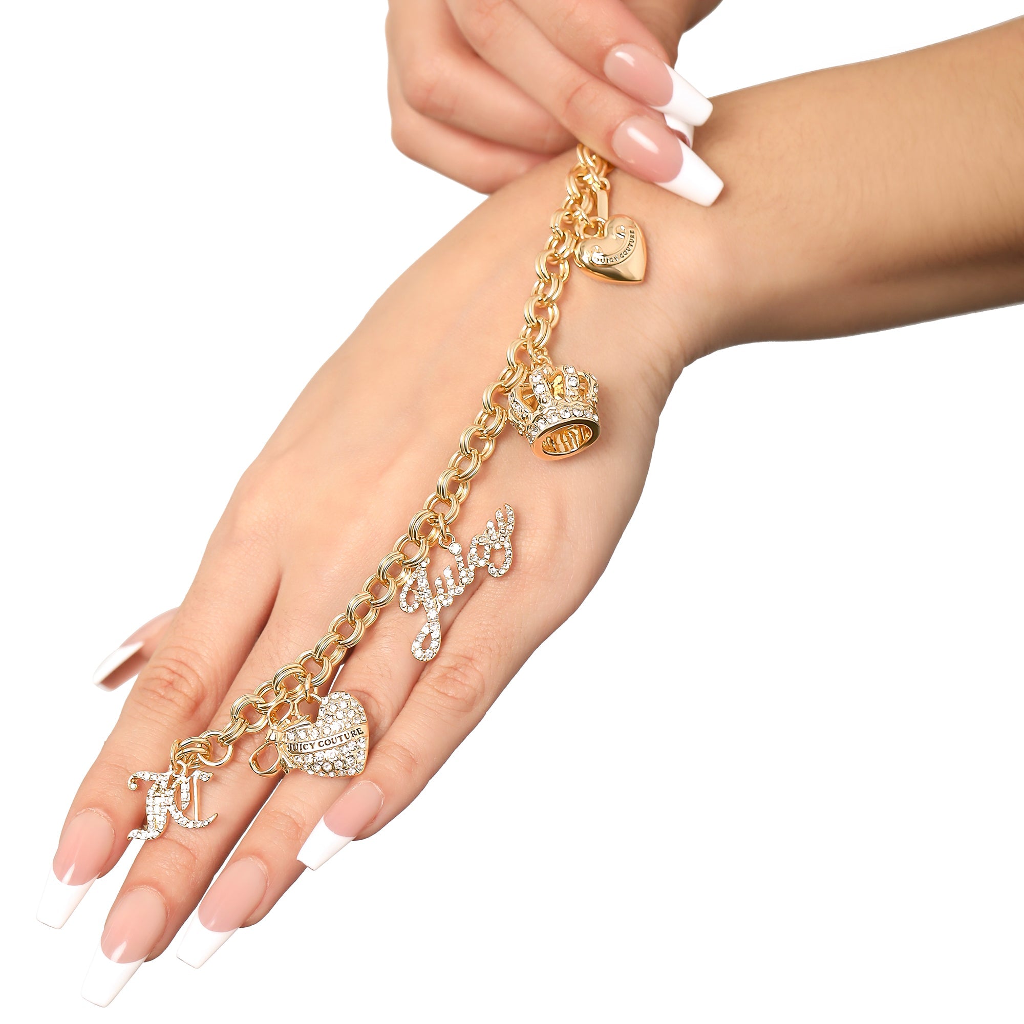 Charm Bracelet with Pave Accents - Image 3