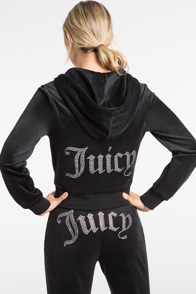 OG Big Bling Velour Hoodie??REJUICED