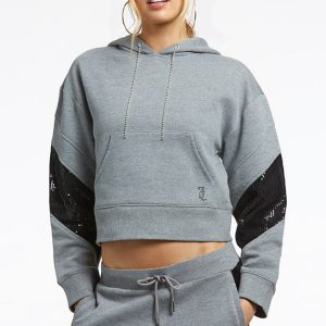 Sequin Fleece Hoodie??REJUICED