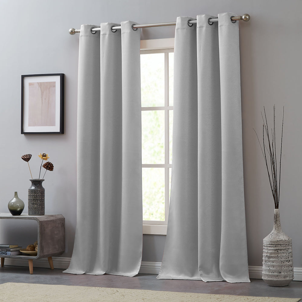 Faux Suede Curtains - Image 3