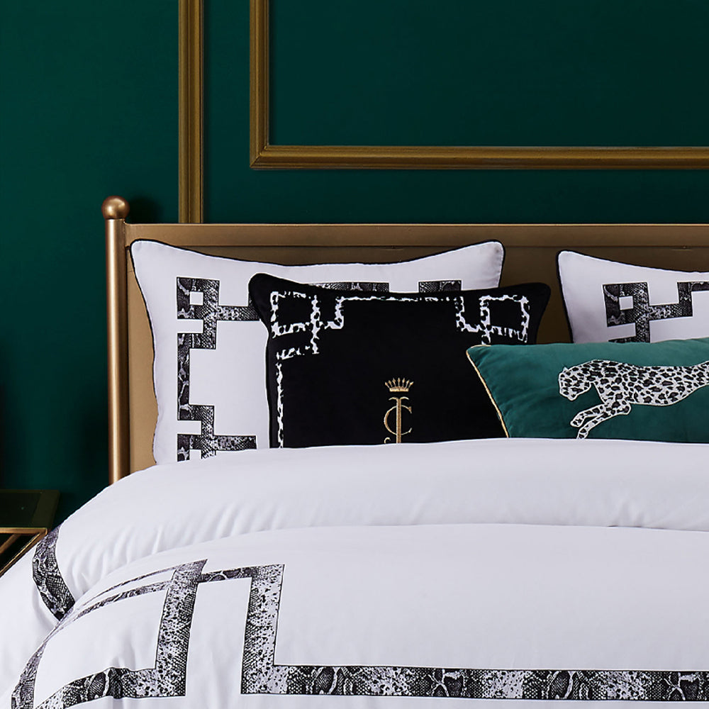 Velvet Lattice Pillow - Image 4