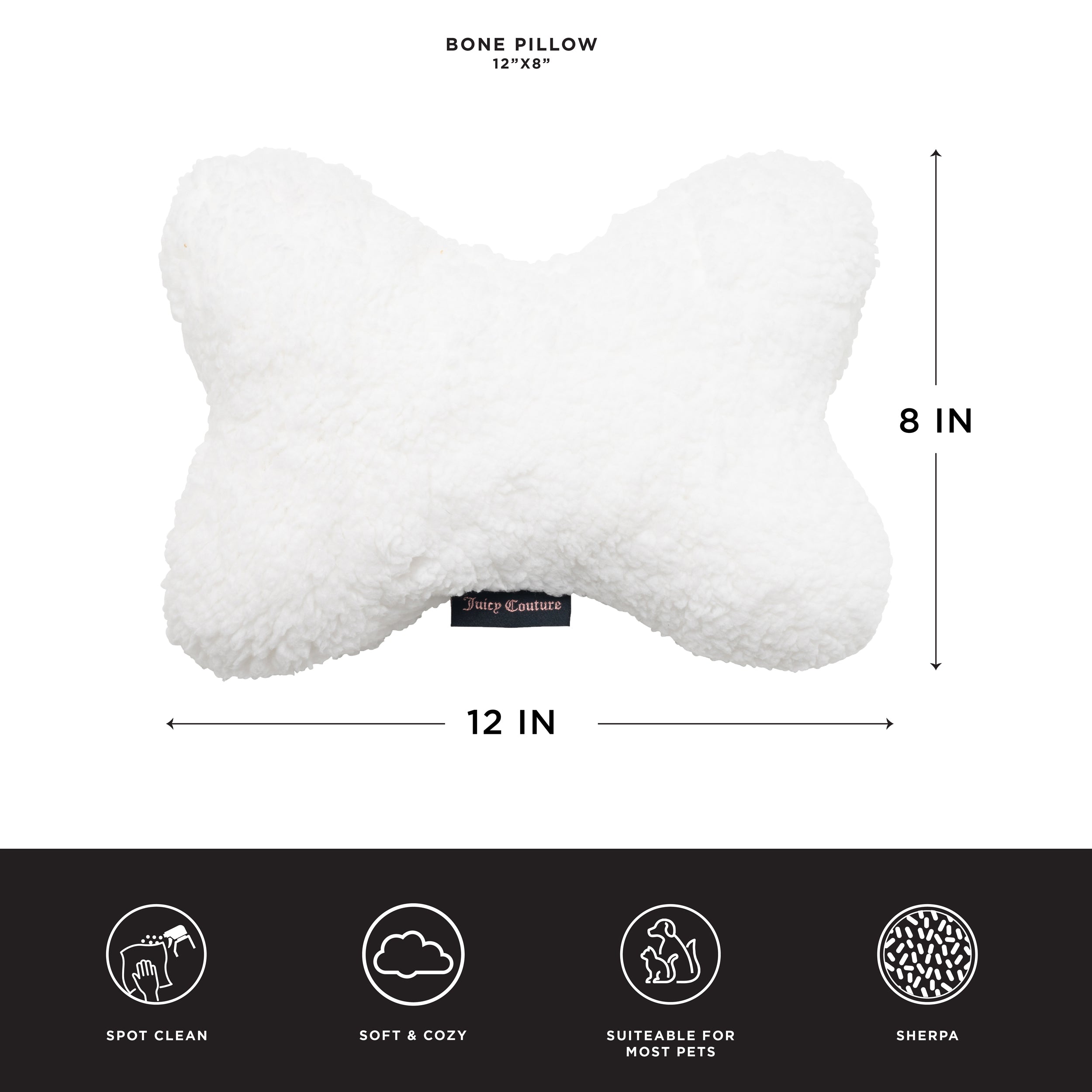 Pet Throw Blanket & Bone Pillow 2-Piece Set - Image 3