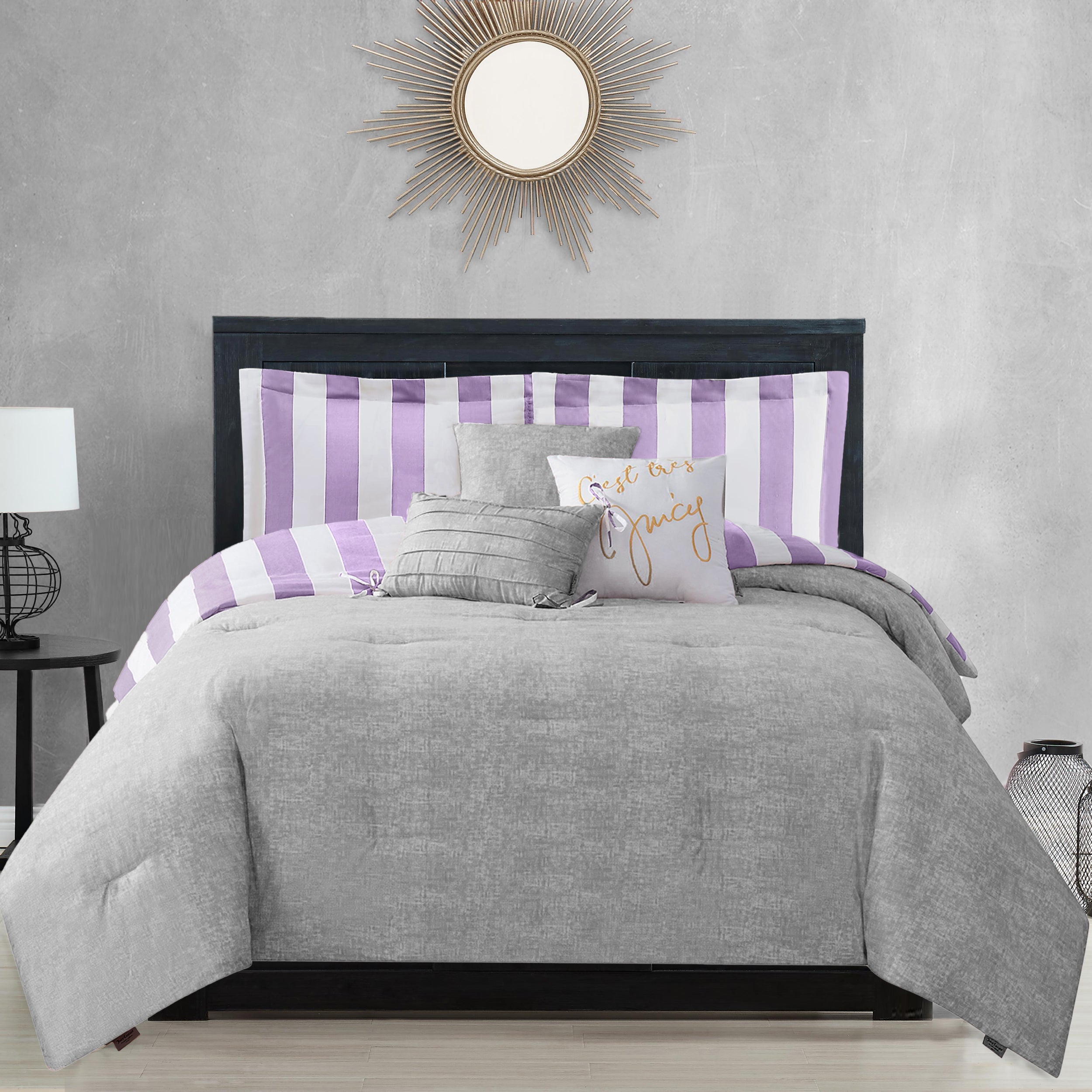 Cabana Striped Reversible Comforter Set - Image 2