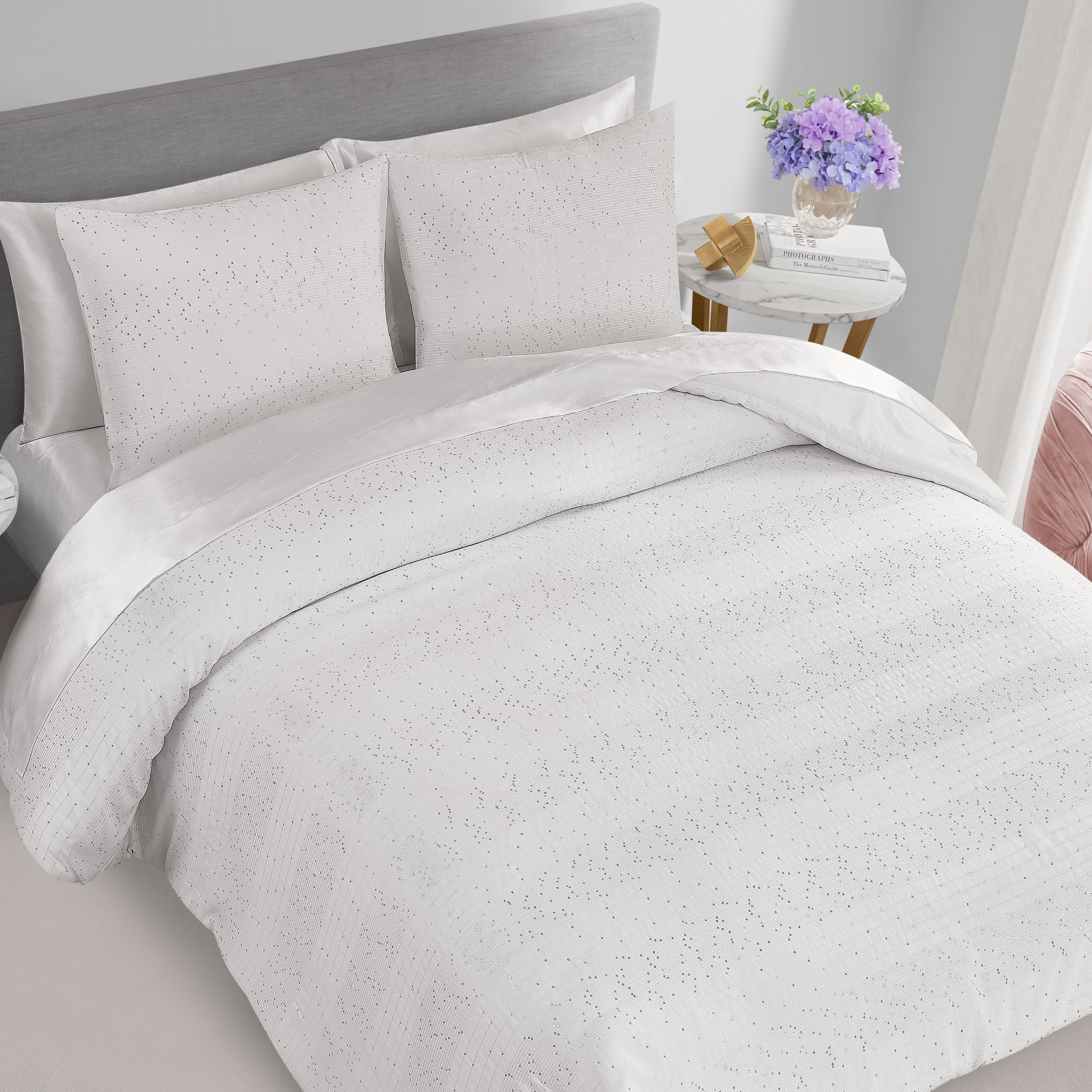 Queenie Sequin Comforter Set - Image 4