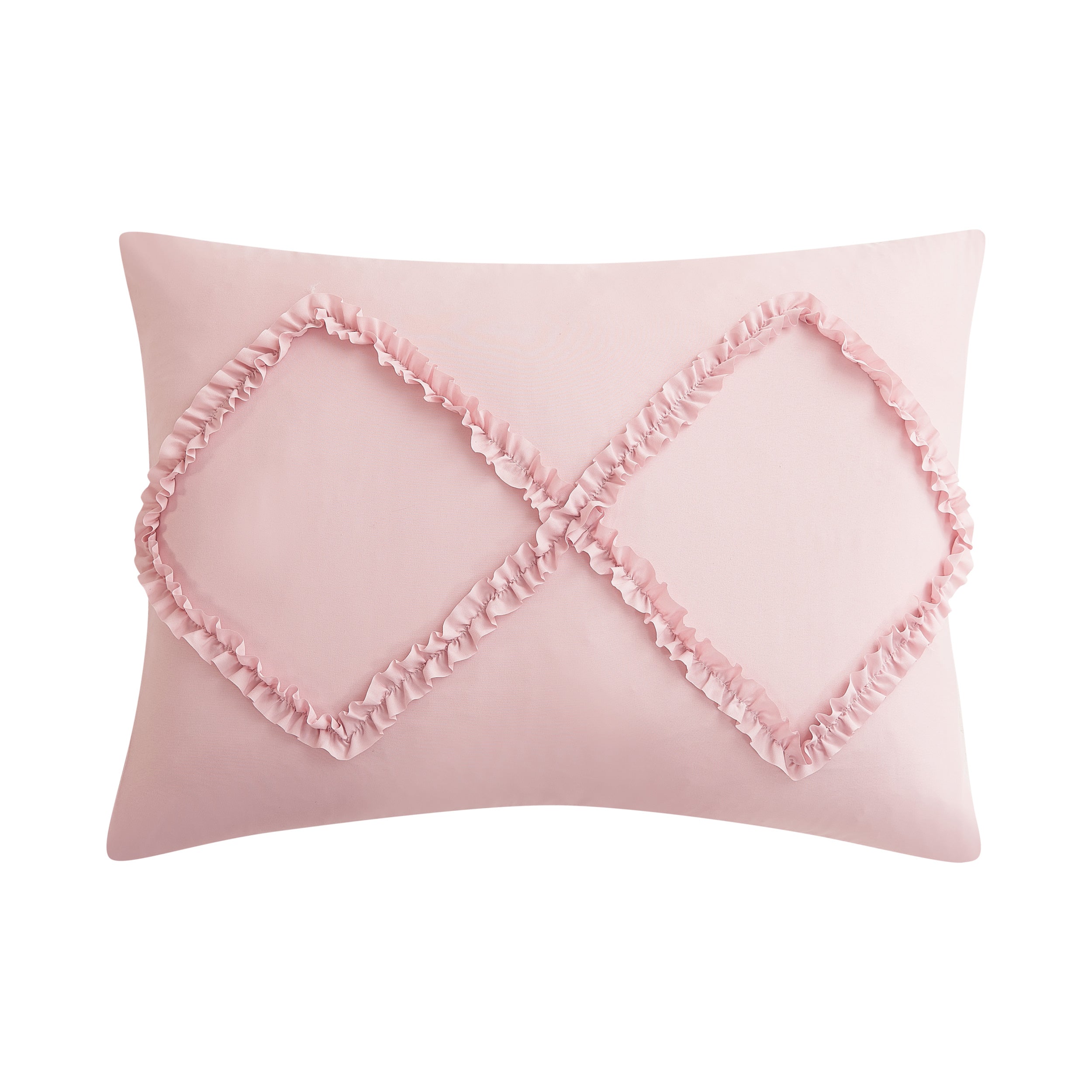 Diamond Ruffle Comforter Set - Image 7