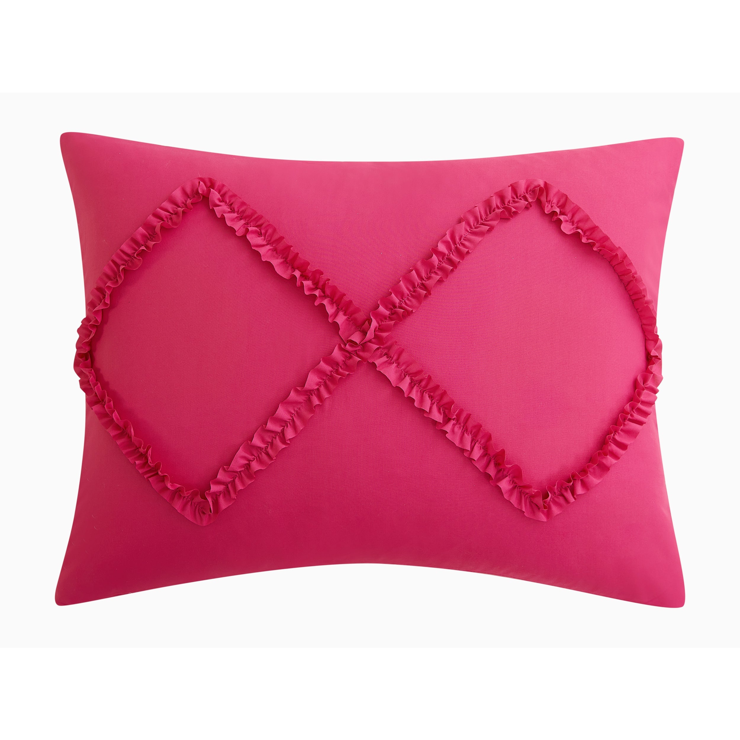 Diamond Ruffle Comforter Set - Image 7