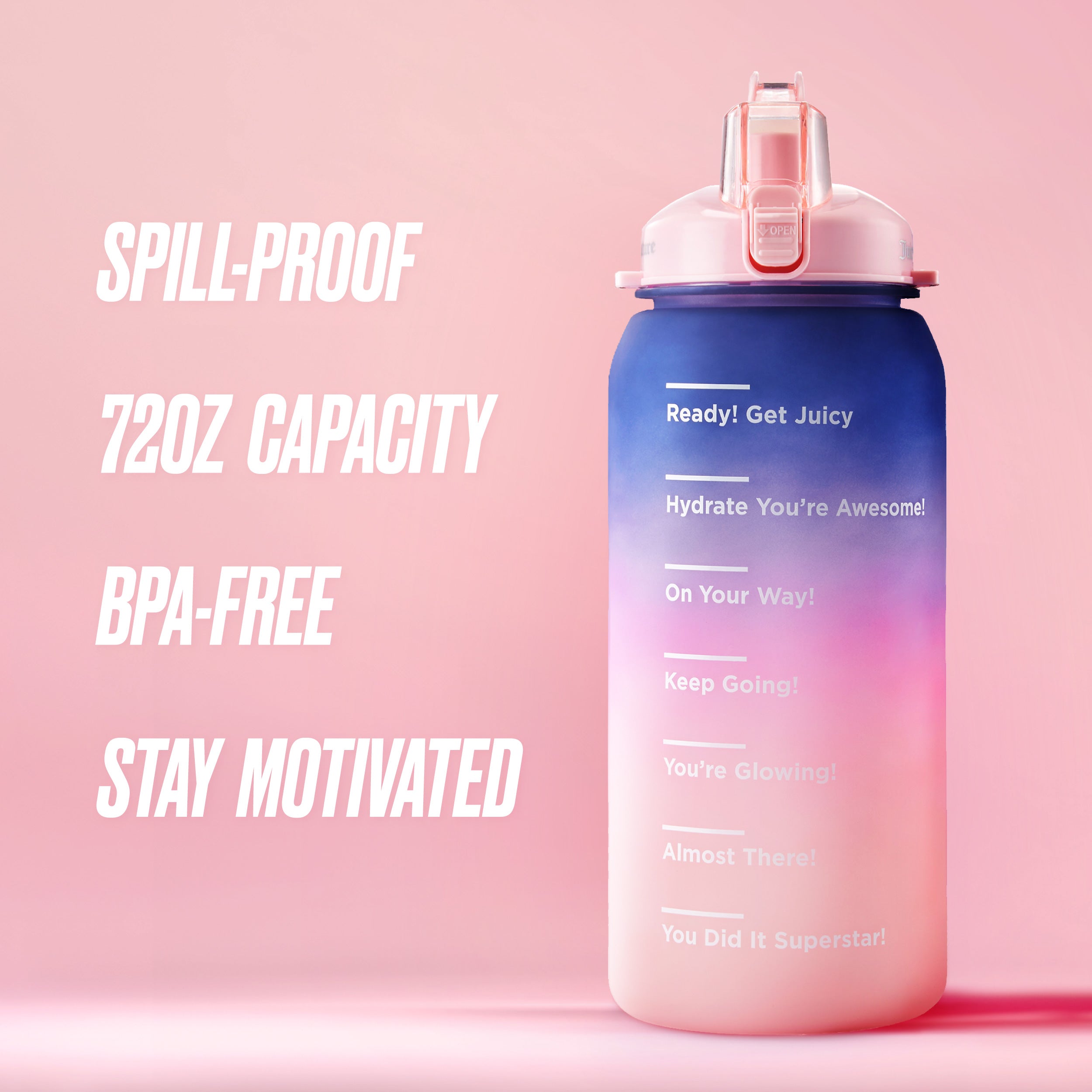 Motivate Fitness Water Bottle - Image 4