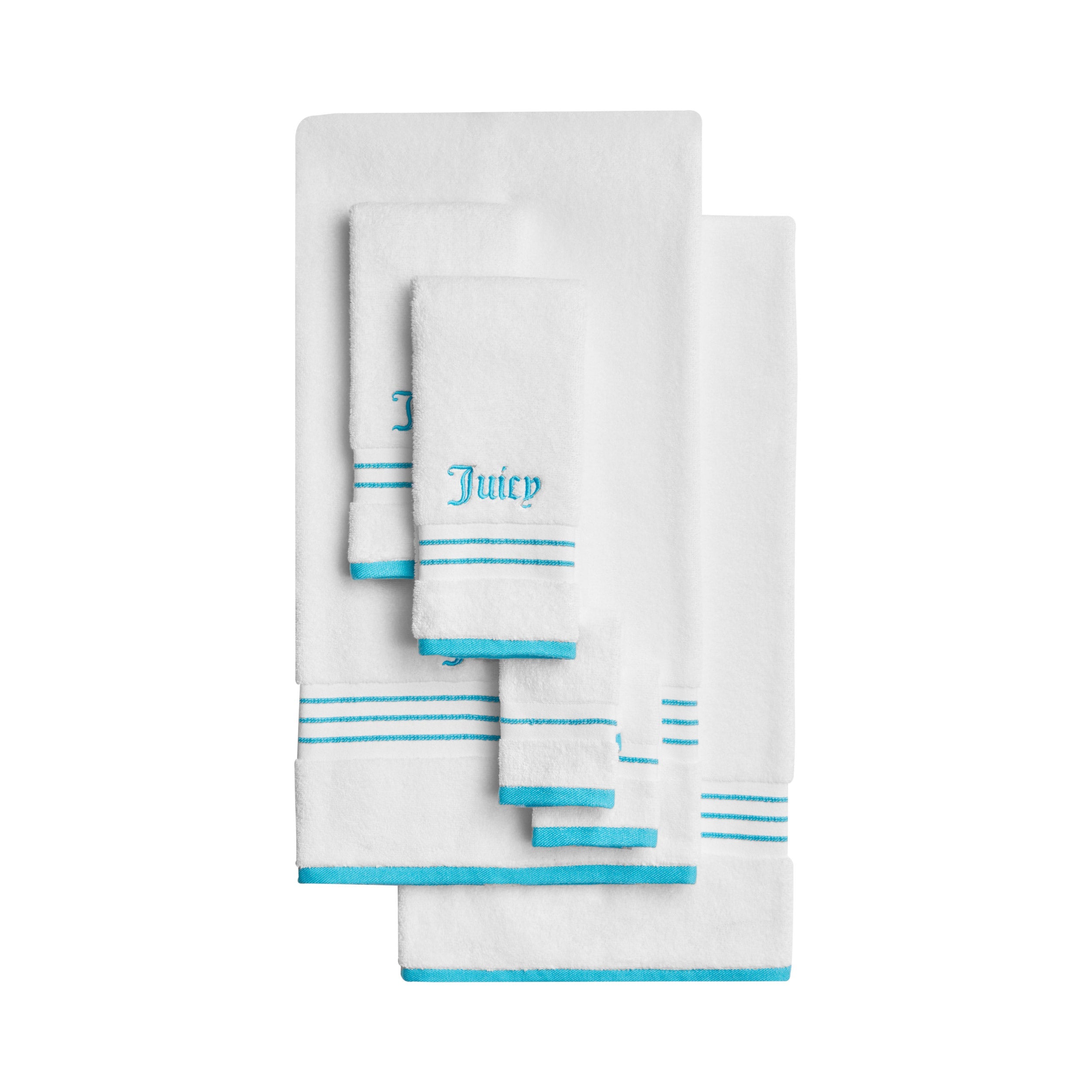 Neon Border Bath Towel Set - Image 5