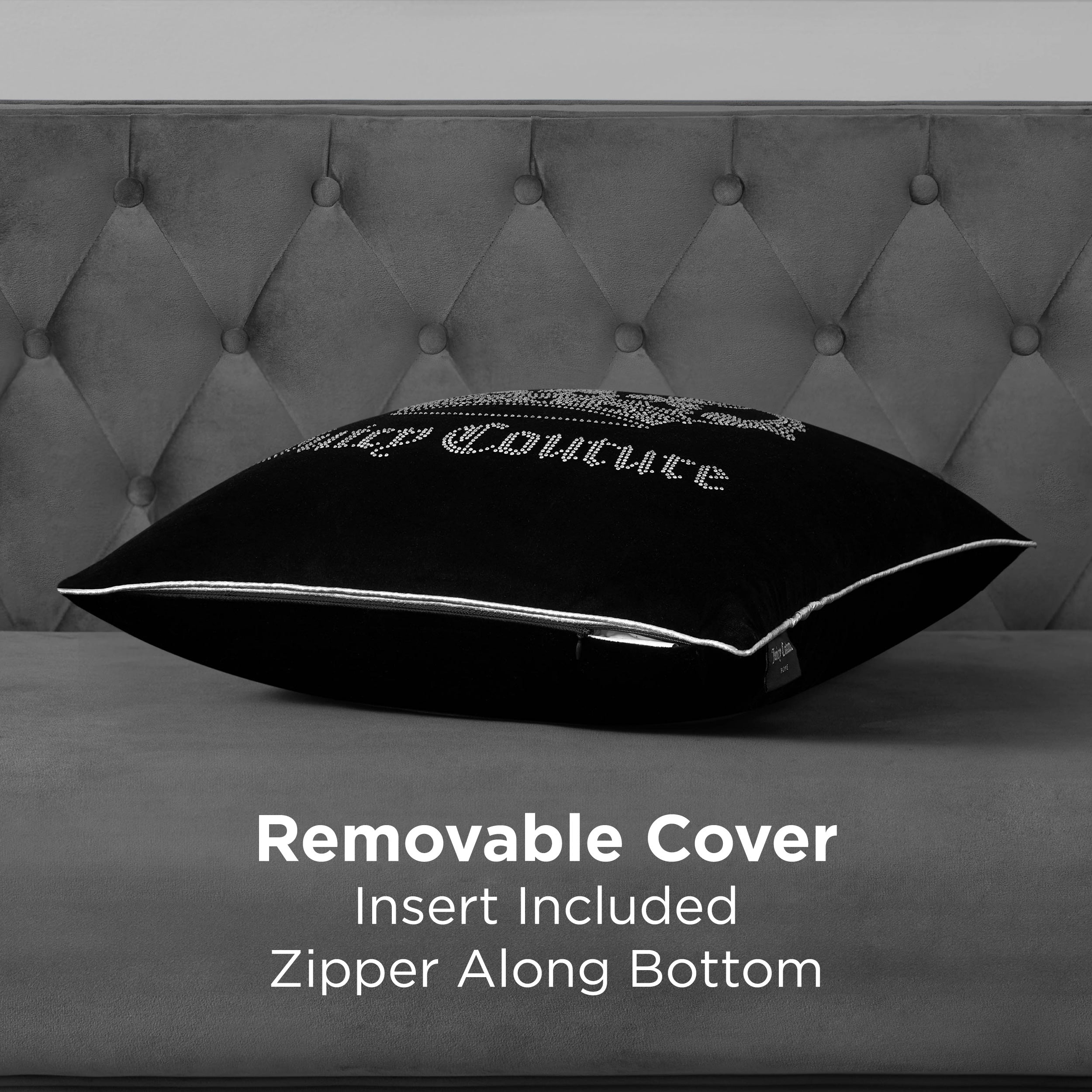 Gothic Rhinestone Crown Pillow - Image 5