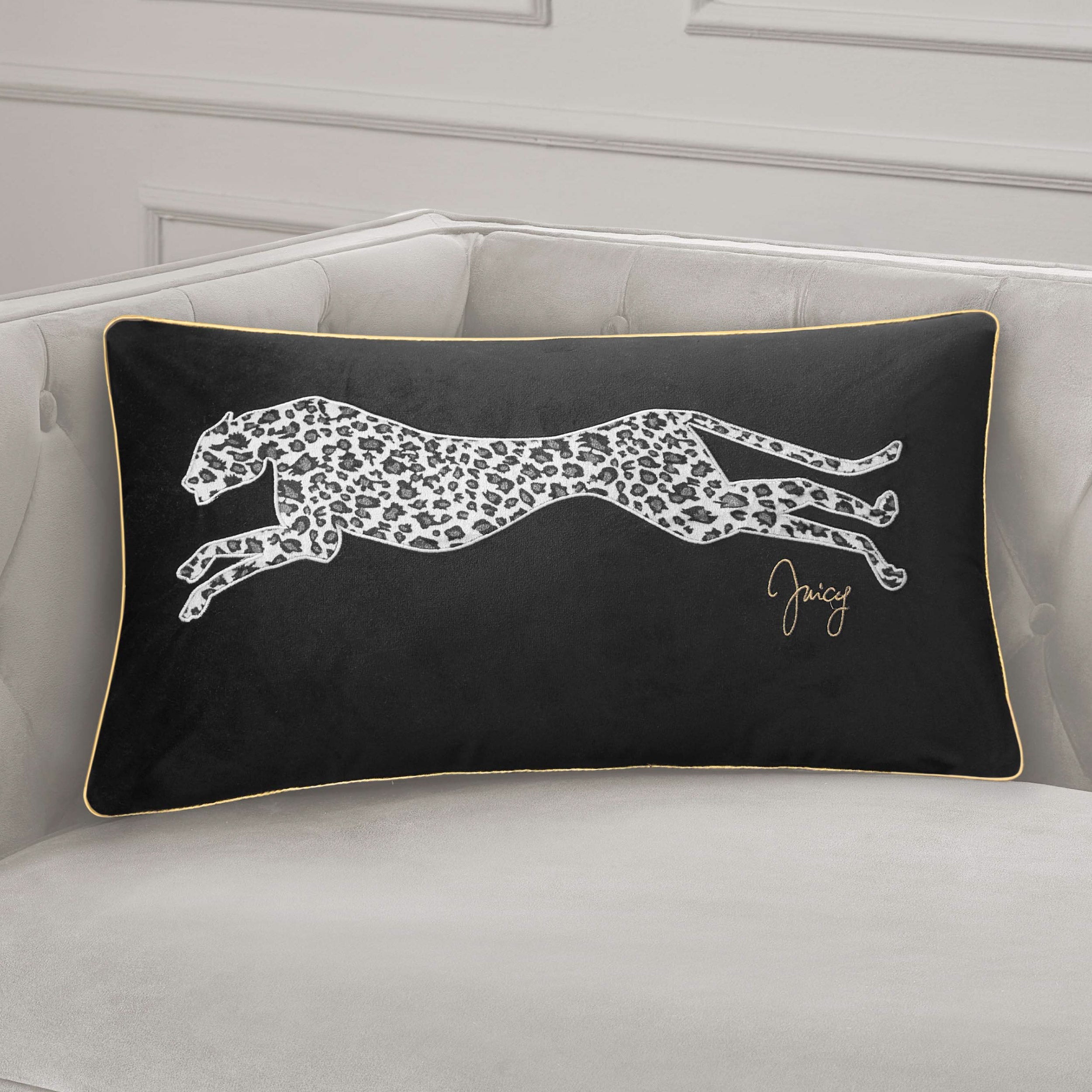 Velvet Cheetah Pillow - Image 3