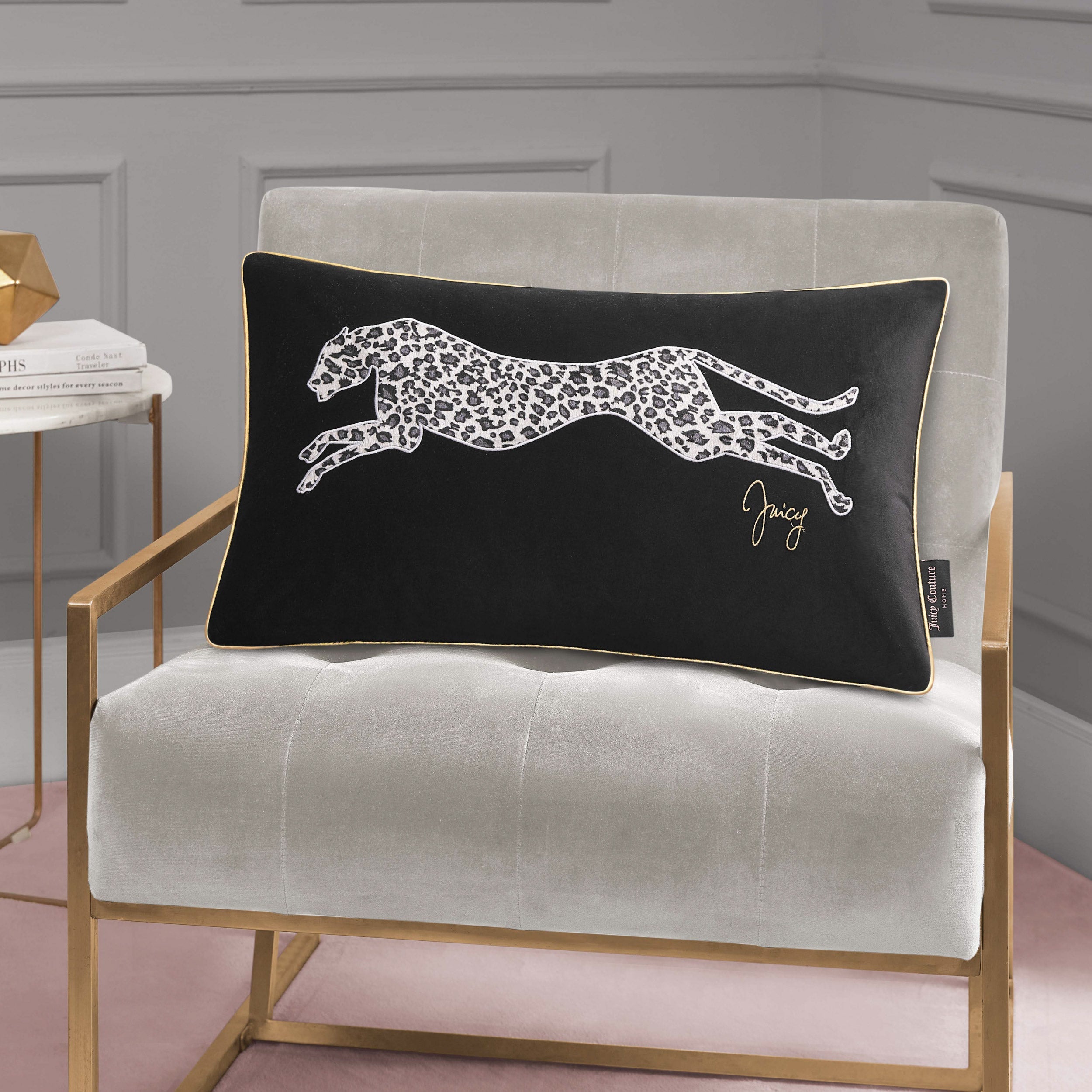 Velvet Cheetah Pillow - Image 2