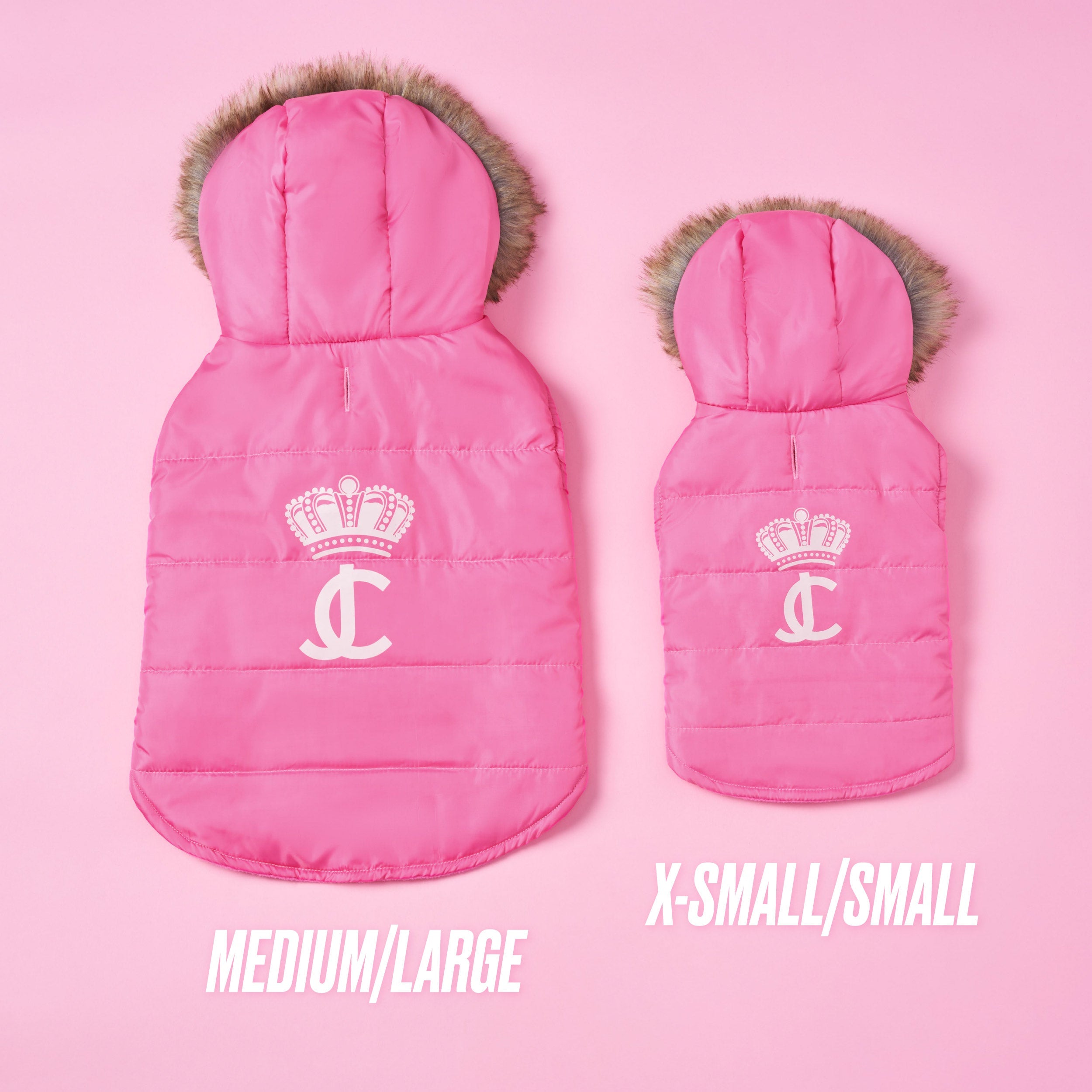 Pet Faux Fur Hooded Jacket - Image 5