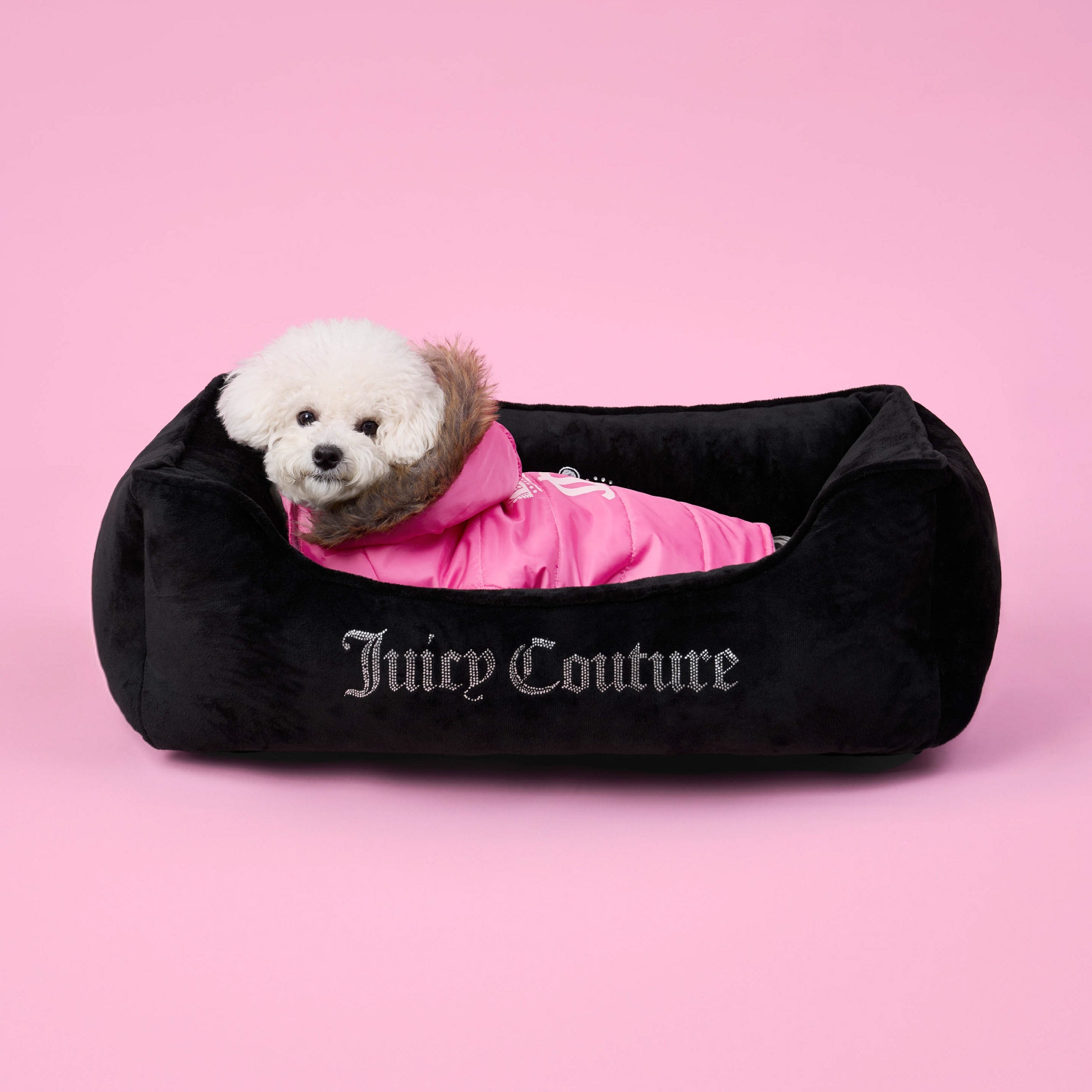 Pet Faux Fur Hooded Jacket - Image 7