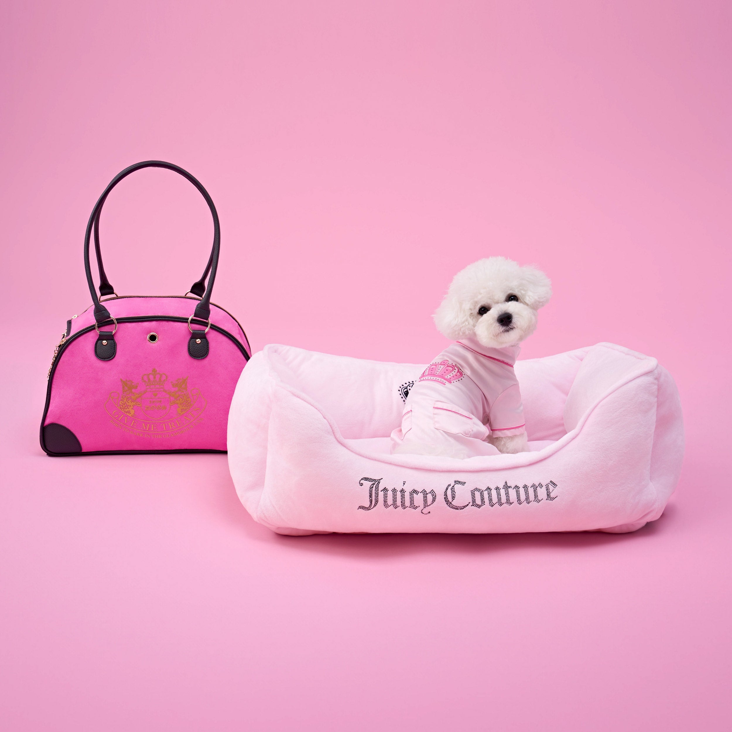 Juicy Couture Pet Silky Satin Pajamas - Image 8