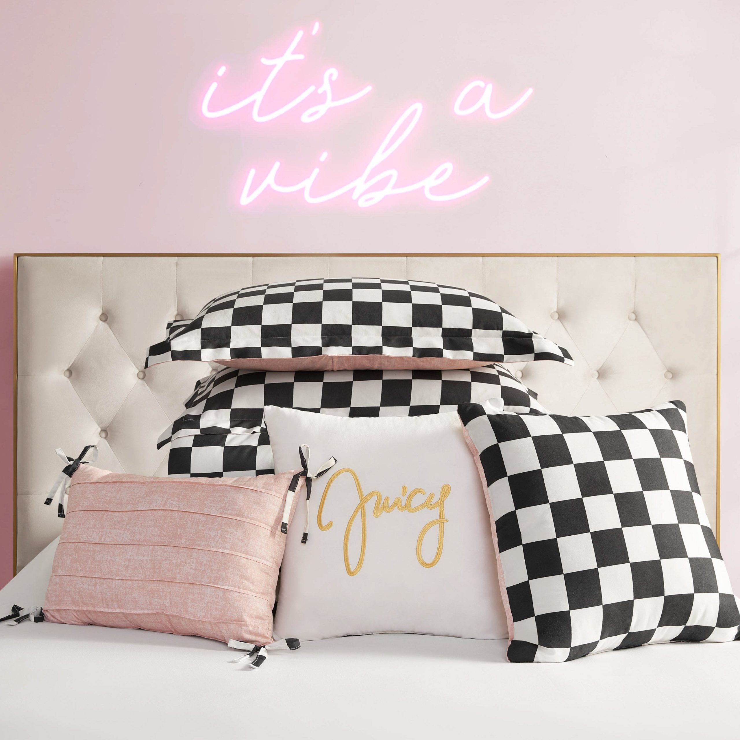 Checkerboard Reversible Comforter Set - Image 5