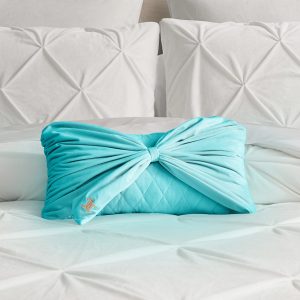 Velvet Bow Decorative Pillow
