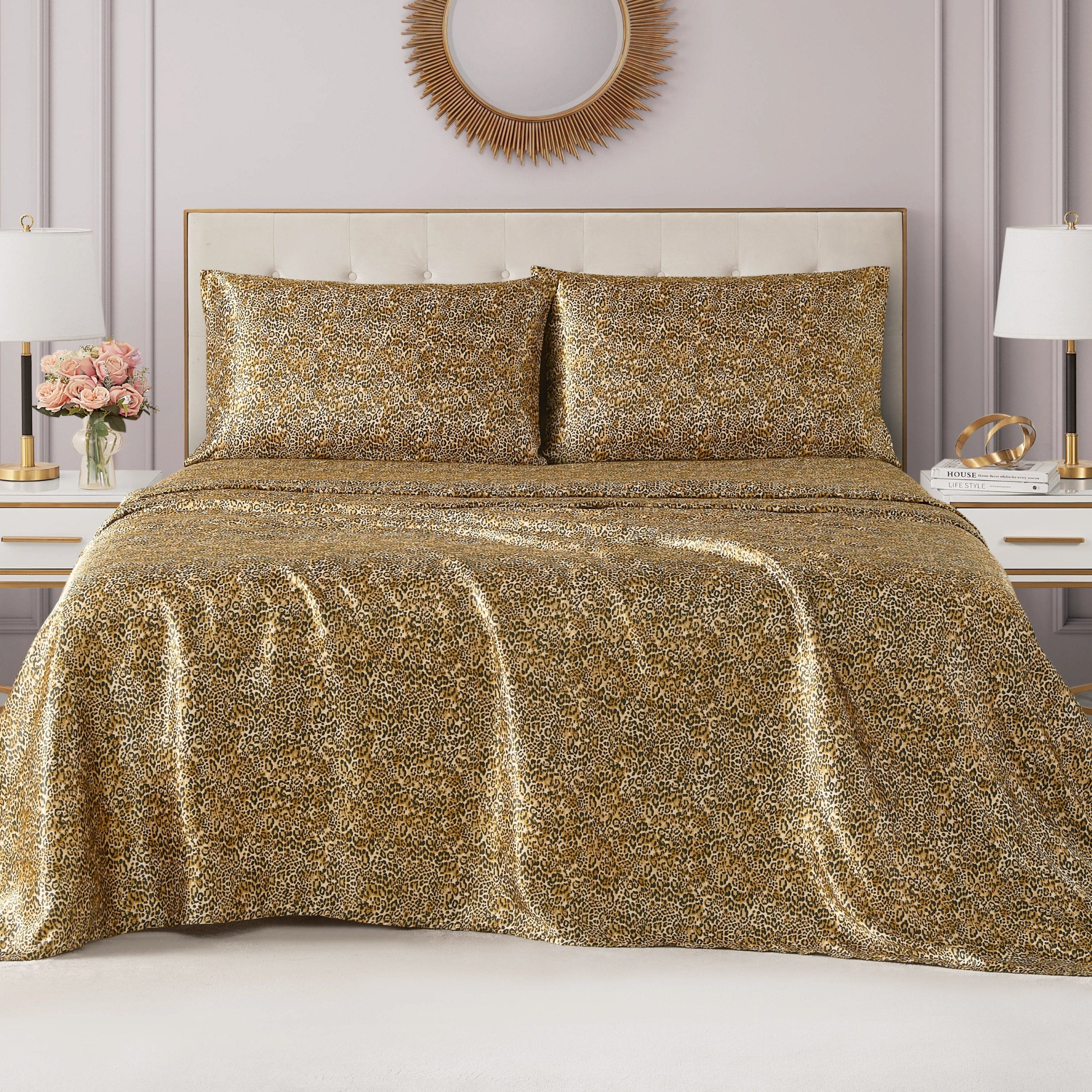 Solid Satin Sheet Set - Image 2