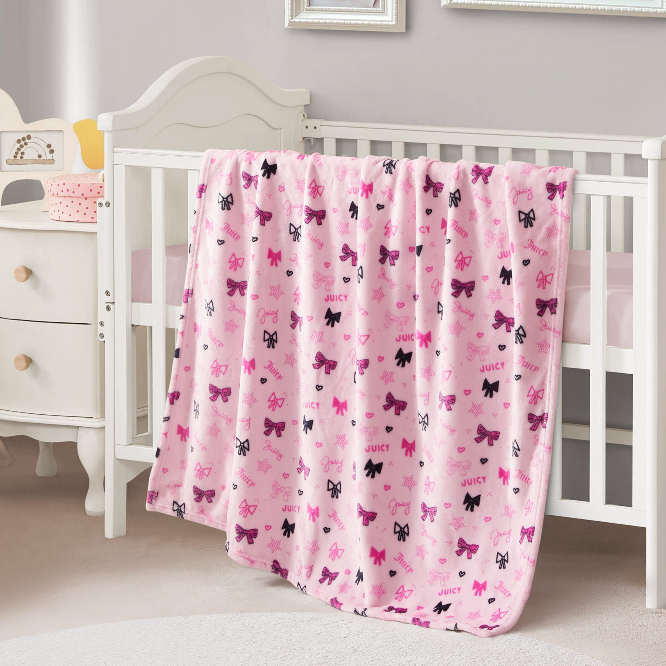 Plush Baby Throw Blanket