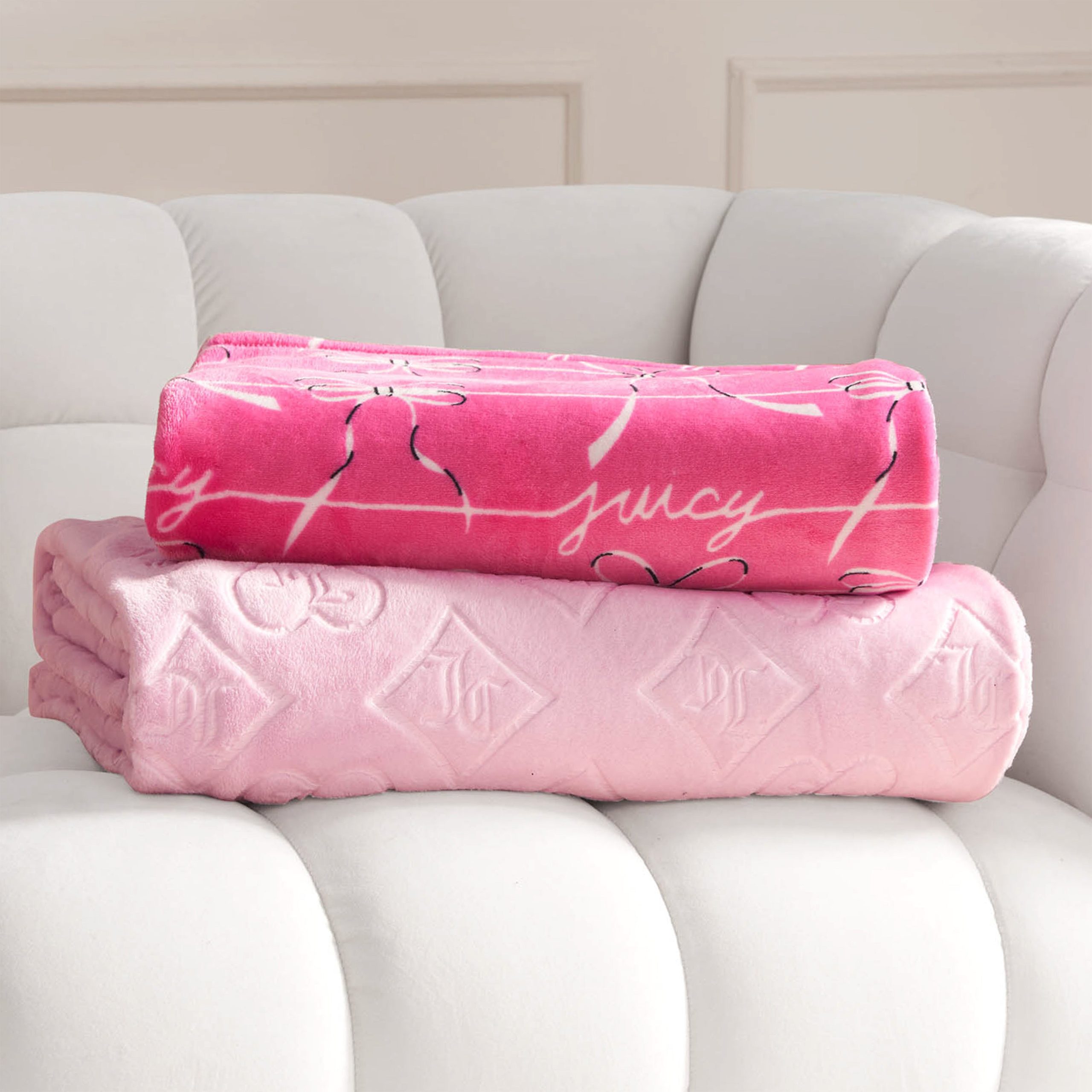 Plush 2-Piece Throw Blanket Set - Image 3