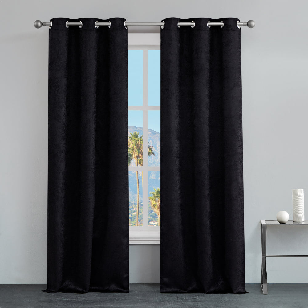 Faux Suede Curtains - Image 2