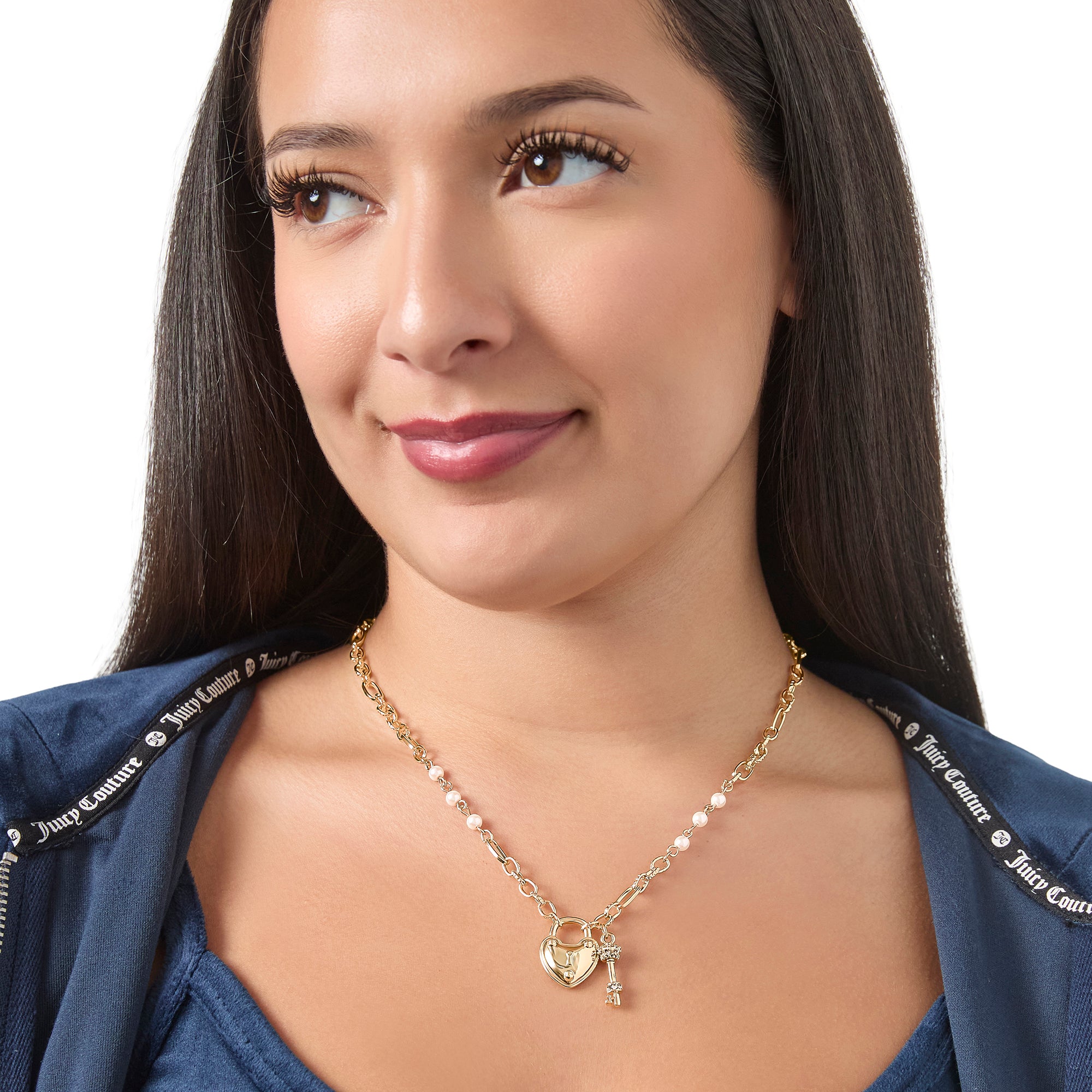 Heart Locket Charm Necklace - Image 3