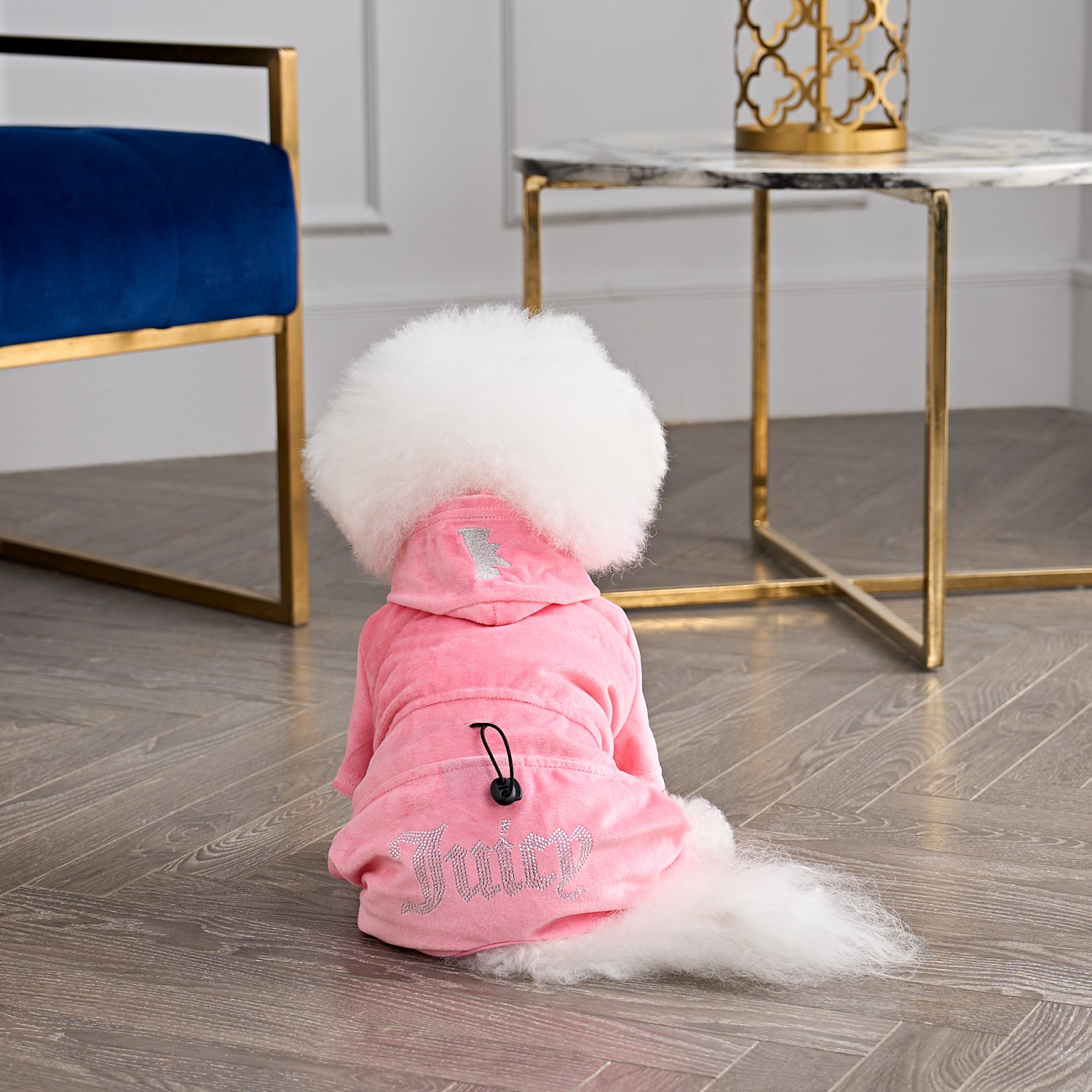 Bling Velour Pet Tracksuit - Image 2