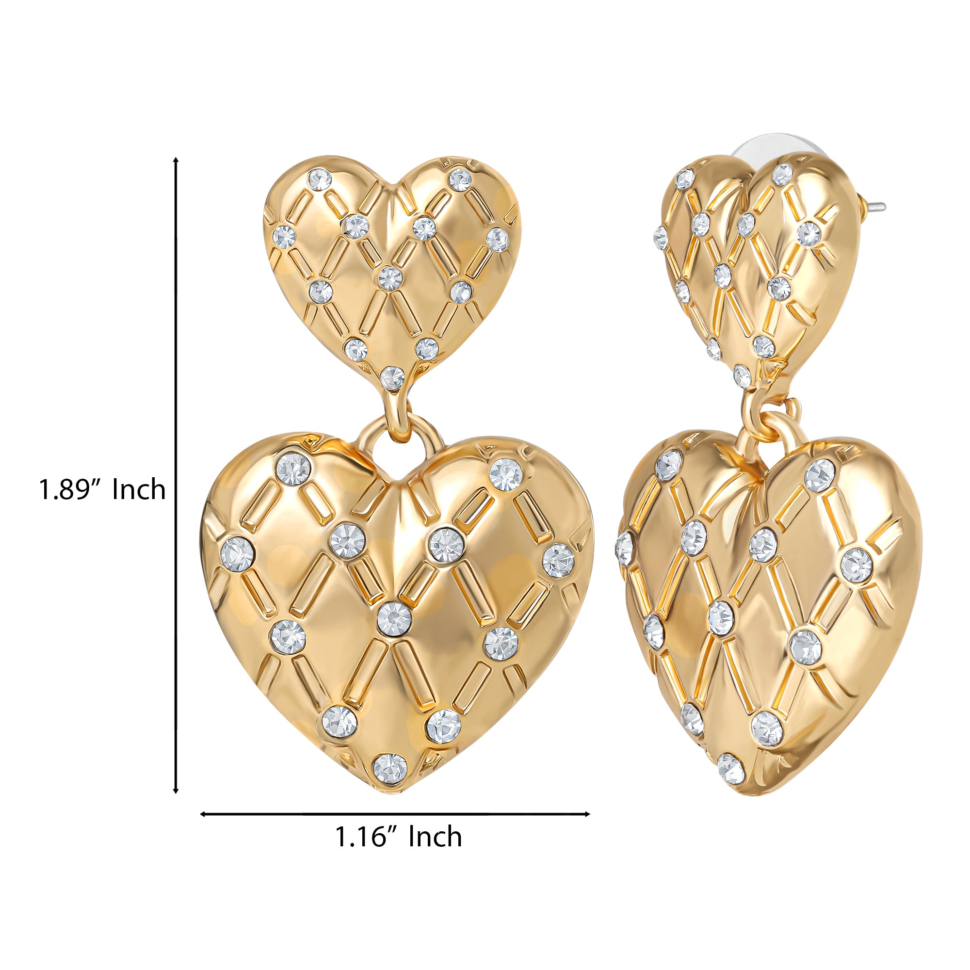 Padlock Heart & Key Necklace - Image 4