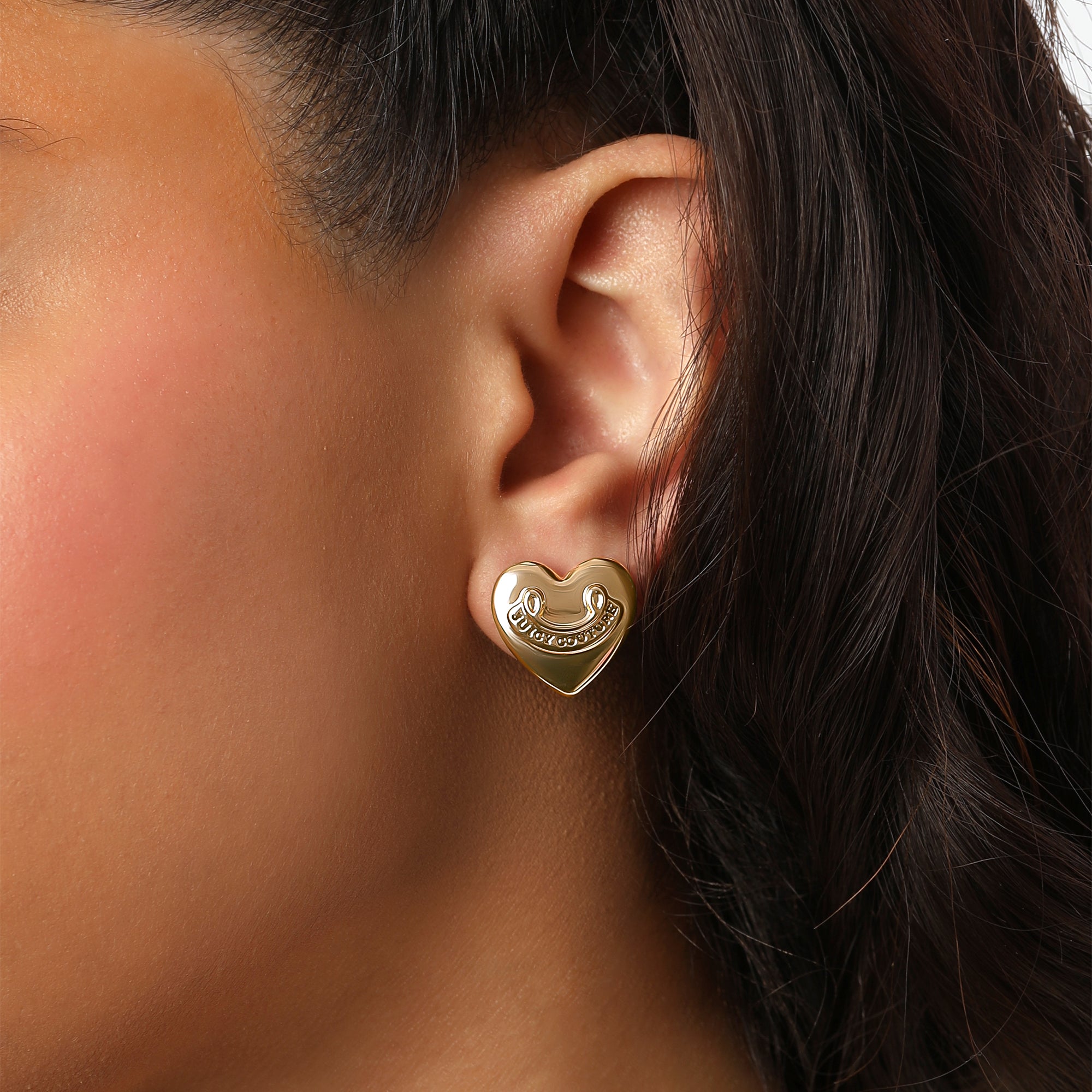 Heart Stud Earrings - Image 4