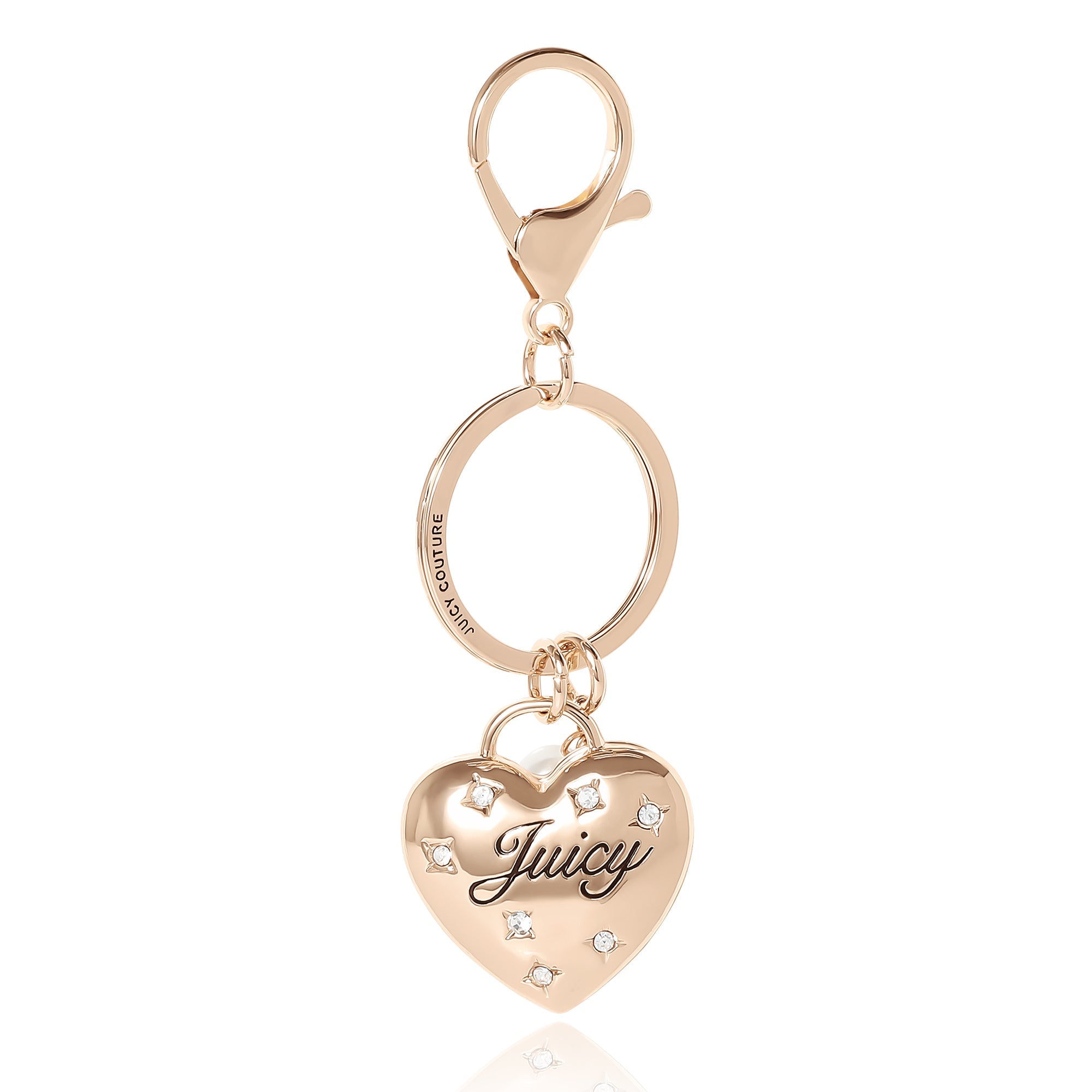 Constellation Puffy Heart Keychain Bag Charm
