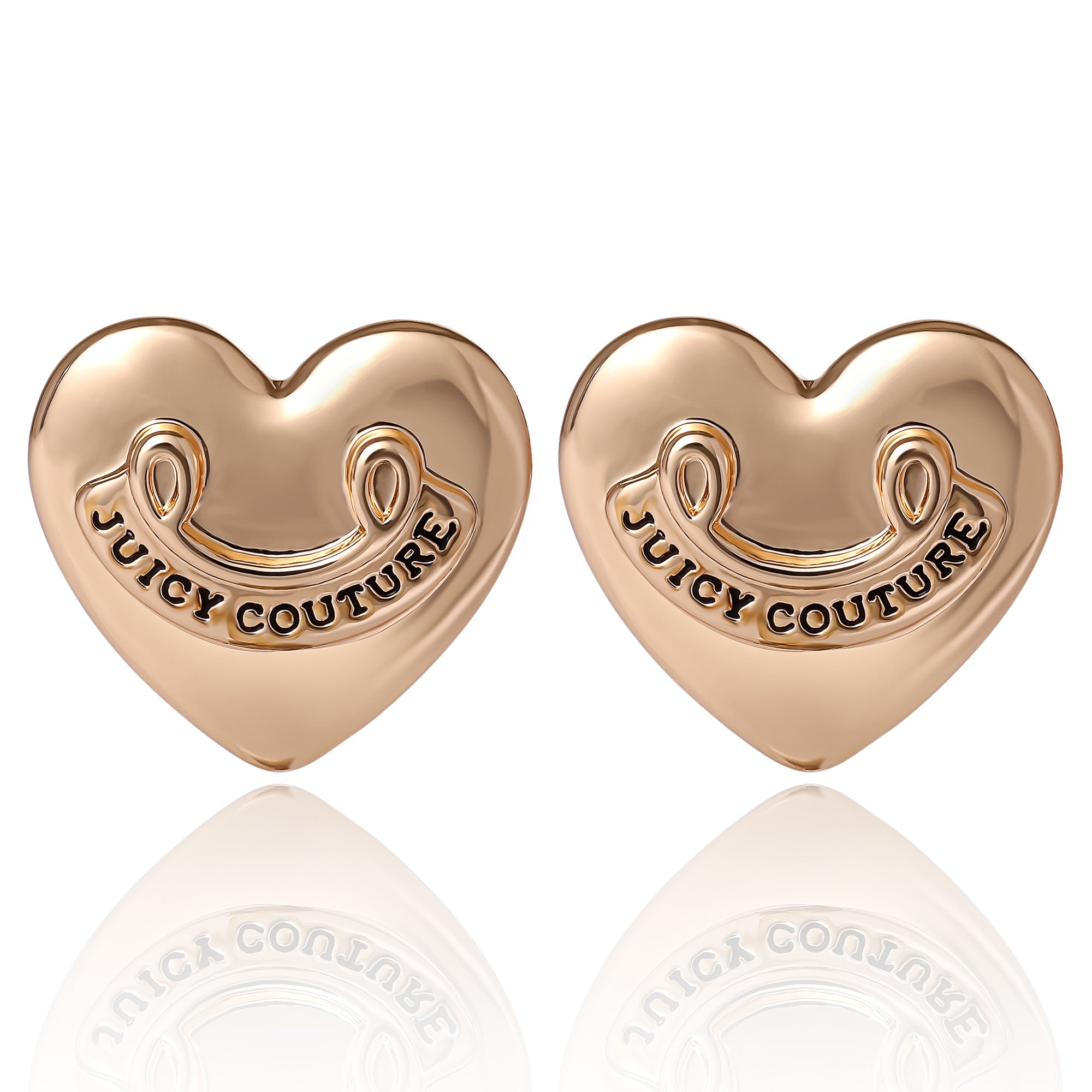 Heart Stud Earrings - Image 2