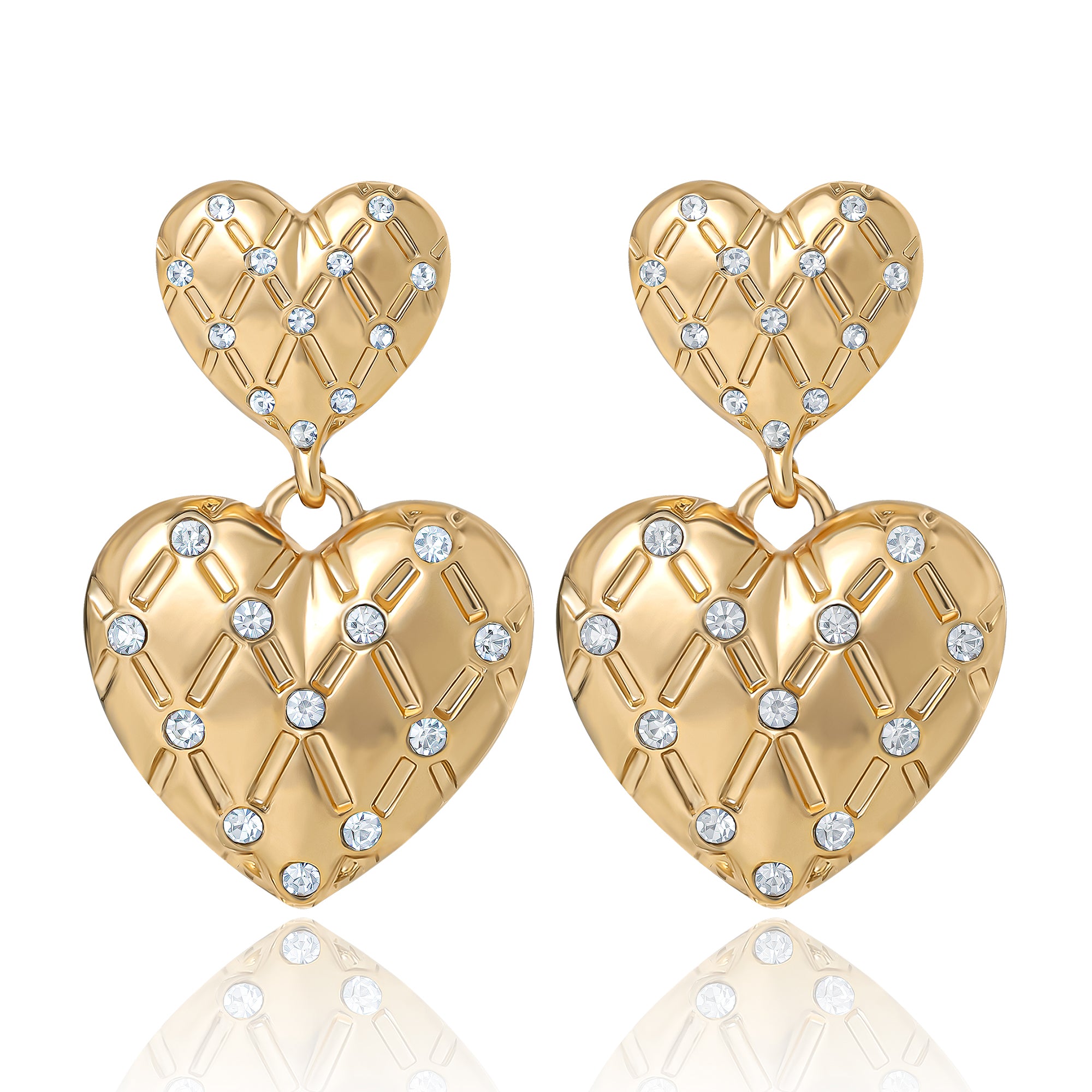 Padlock Heart & Key Necklace